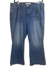 Torrid Women's First At Fit Blue Bootcut Denim Jeans Size 22