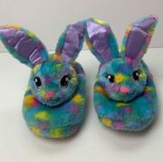 Build a Bear Workshop Tie Dye Bunny Slippers