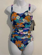 Profile by Gotten women’s one piece swim suit size 8D