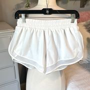 White Athletic Shorts Womens Small