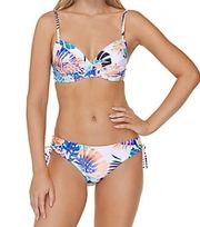 Raisins Haleiwa Moonshadow Underwire Bra Swim Top and Bottom Set