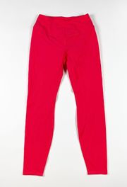 NEW Sincerely Jules x Bandier Rowan V Seam High Rise Work Out Leggings Hibiscus