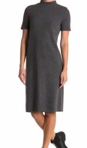 NWT FOR THE REPUBLIC MOCK GREY MIDI DRESS Sweater