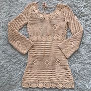 Lucy Dress in Sand M