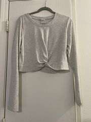 Cropped Light Sweater