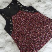 Bke sequin tank size medium