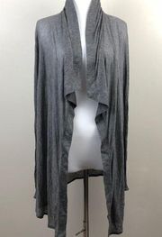 HELMUT Helmut Lang Voltage Draped Ribbed Cardigan