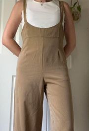 New  High Waisted Suspender Jumpsuit M Size