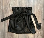 DO+BE Leather Skirt