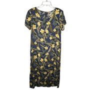 Vintage Pearl Head Bay Silk Floral Dress