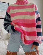 Oversized Pink Sweater