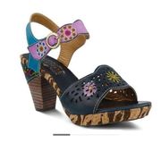 L'Artiste by Spring Step Sharyn Heeled Sandals Shoes