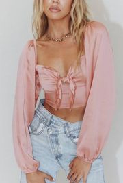 Pink Crop Top