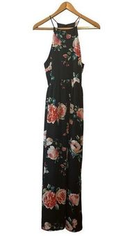 EVERLY Floral Print Maxi Dress—Size Small