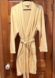 Charter club yellow bath robe size xlarge .