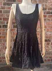 Rosette by  classic little black lace minidress / S / Excellent c…