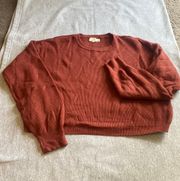 Burgundy Sweater