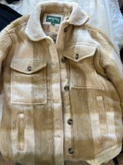 Flannel Sherpa Jacket