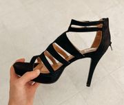 dolce vita black heels 