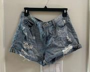 Articles of Society distressed denim shorts - D11