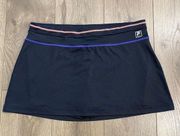 FILA Sport black tennis or golf skirt size extra large