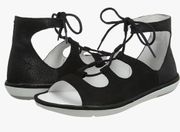 FLY London MURA859FLY Sandals Black Women's Size 37 NIB