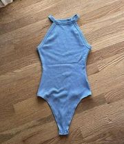 Blue bodysuit