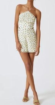 ANTHROPOLOGIE  Hutch Ditsy‎ Floral Seaside Romper Size 14 NWT