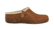 Earth Origins Johanna Suede Leather Clogs NEW Size 11