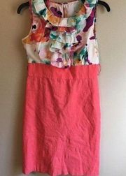 Dressbarn Size 6 Orange dress