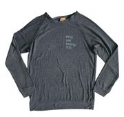 Good hYOUman Pets Are People Too Long Sleeve | Charcoal Grey | Small