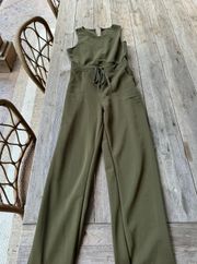 Army Green Jumpsuit