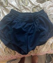 Navy Blue Hotty Hot 2.5” Shorts