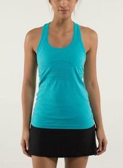 Lululemon  Run Swiftly Tech Racerback Tank in Heathered Surge Teal