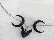 Boutique Wicked Cat Necklace