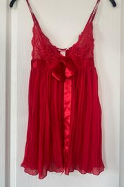 Victorias Secret Red Babydoll