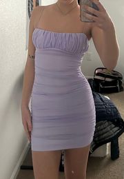 Purple Mini Dress