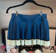 Lululemon Blue Pleated Skirt