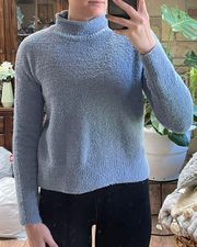  Fuzzy Cropped Sweater