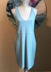 Leith Mini Blue Body-Con Dress - Size L