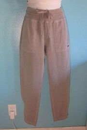 Tommy Jeans Womens Sweatpants Gray Size XS Drawstring Waist