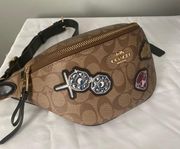 X Coach Limited Edition Belt Bag With Snow White