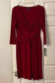 Beautiful Chaps Dress size M brand new with tag size M length 40” bust 34”