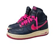 Nike Vintage  Air Force 1 Black Pink High Top Sneakers