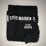 Steve Madden Winter Scarf Black BNWT. 76”x13” (6 ft 4 in by 1 ft 1 in) NEW
