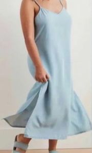 Aerie Chambray Maxi Dress