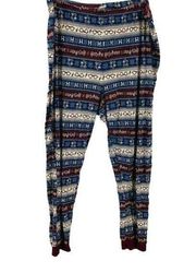 Harry Potter  Pajama Pants Striped Print Jogger Style Pants XLarge