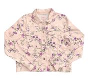 Brand  New Candies Floral Pink Purple Jacket