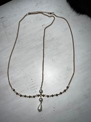 Gold Pearl  Chain