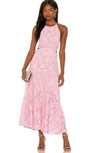 Karina Grimaldi X REVOLVE Lily Dress in Orchid Pink Size Medium Halterneck